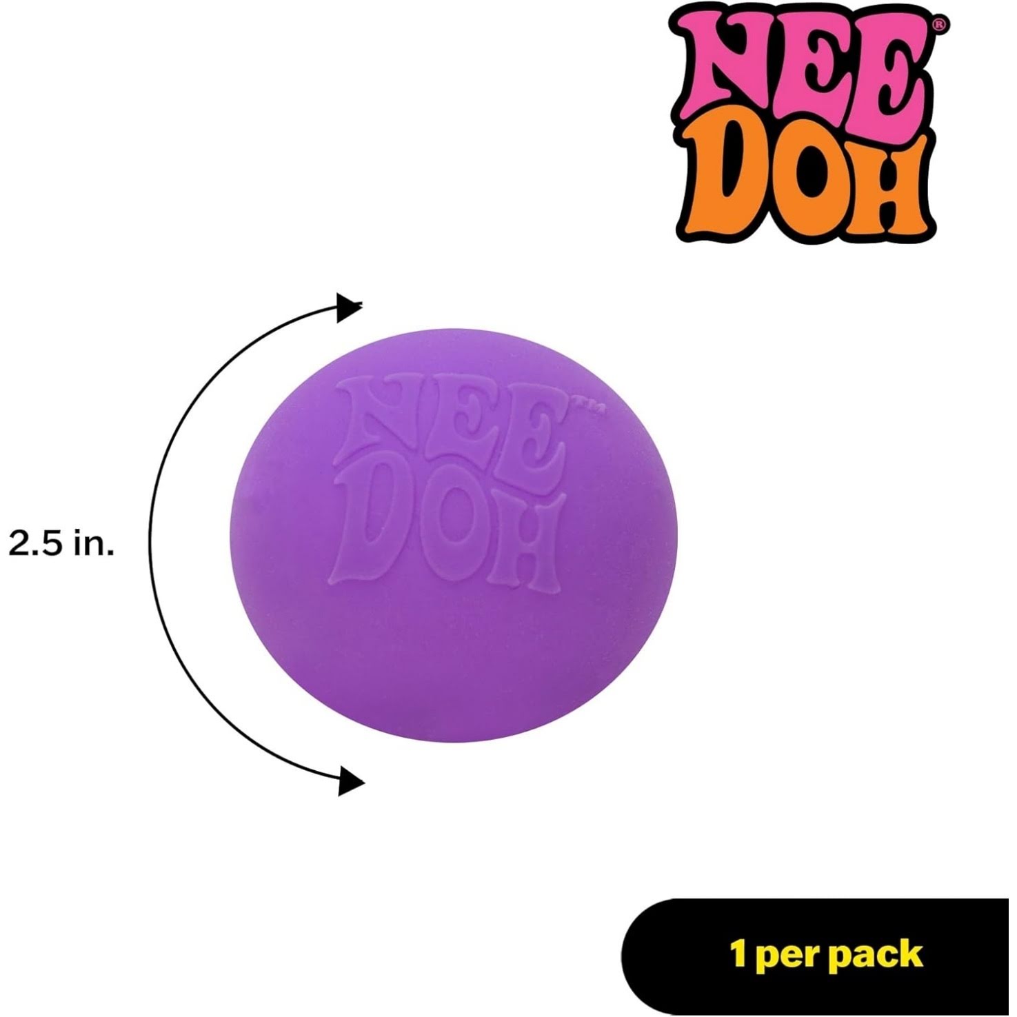NeeDoh Original Sensory Ball ¨C Orange